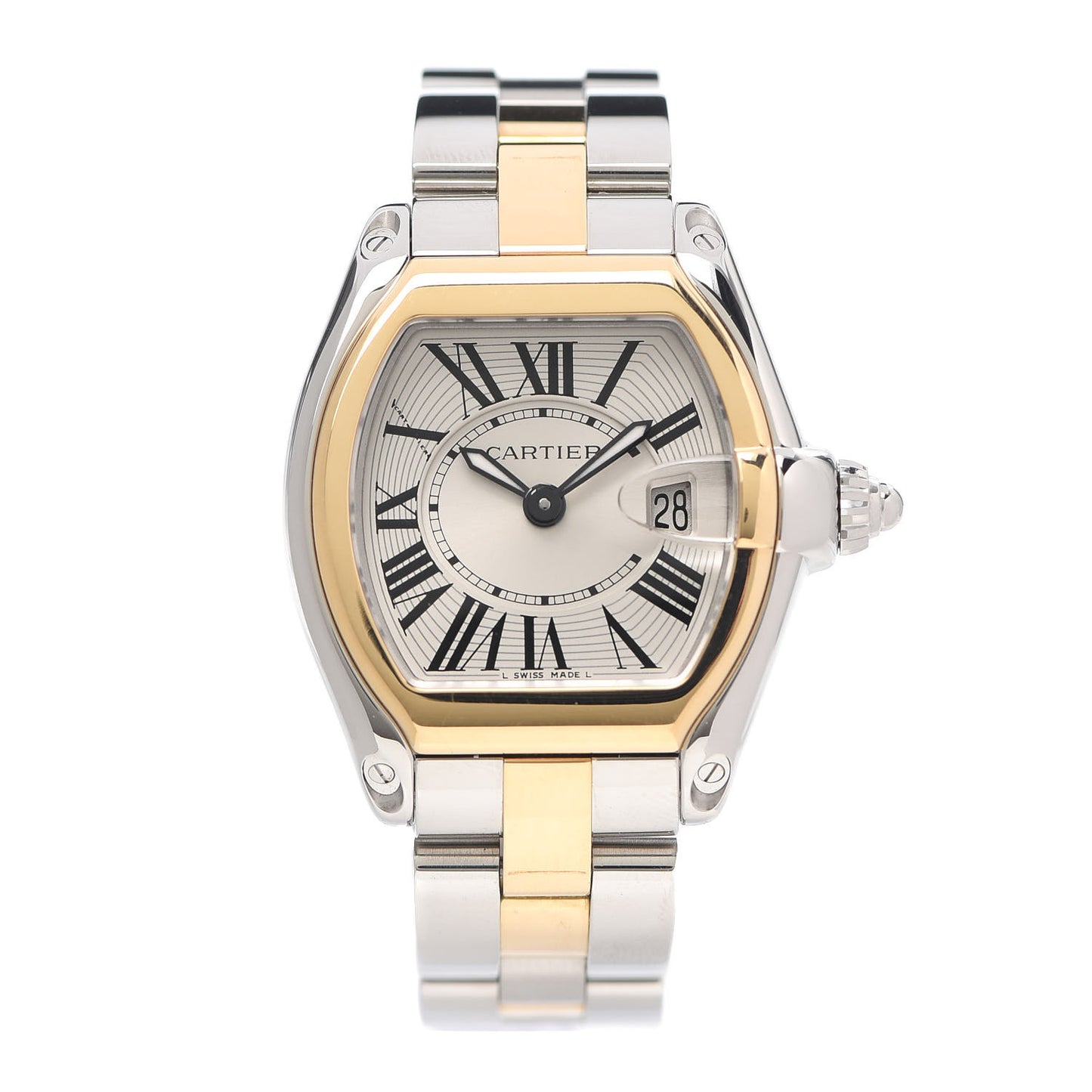 Stainless Steel 18K Yellow Gold 31mm Roadster Quartz Watch