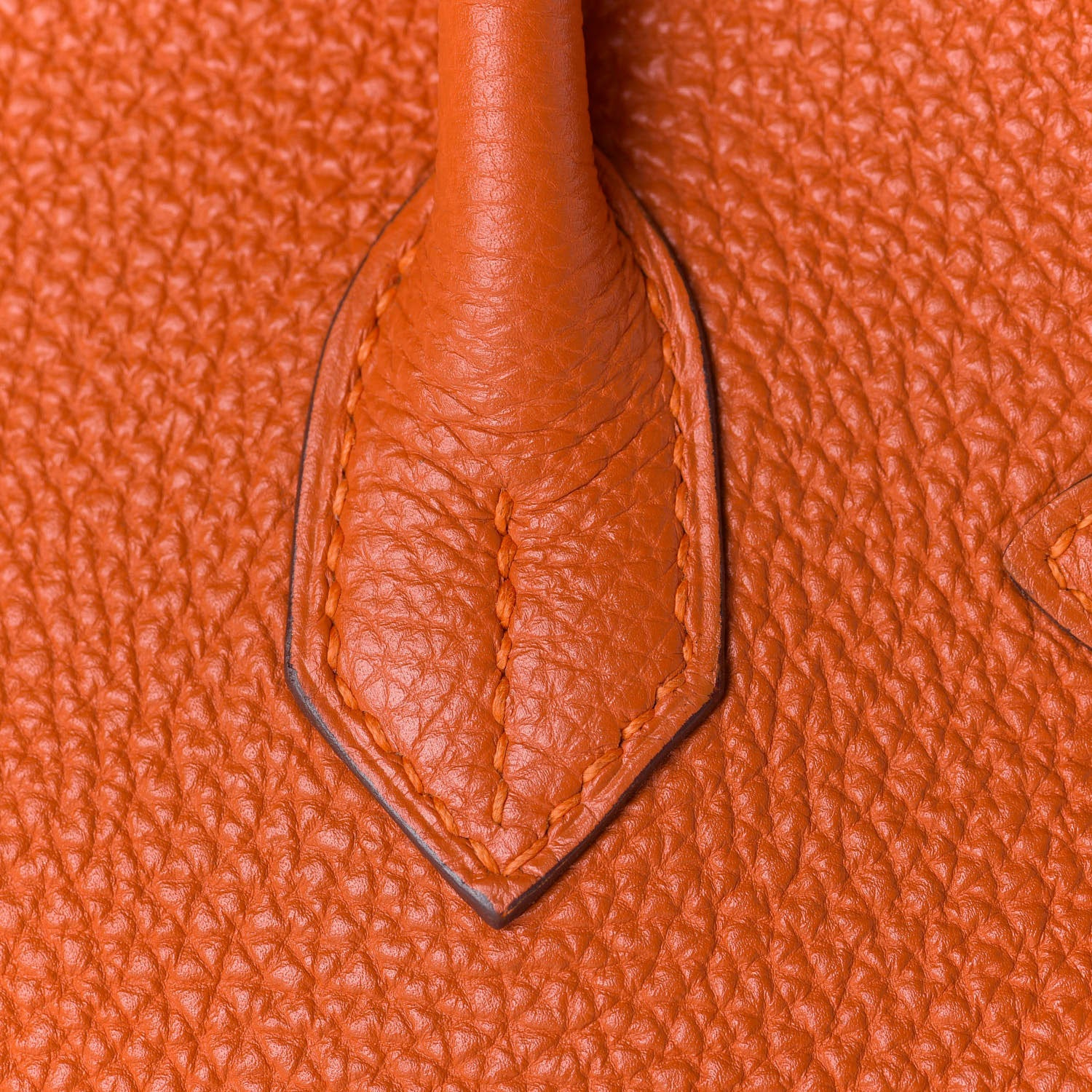 Hermes Togo Birkin 30 Orange 15 of 32
