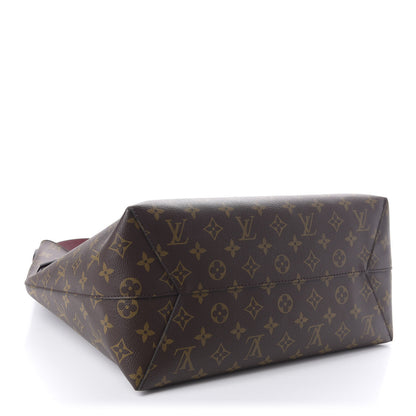 Louis Vuitton Monogram Flower Hobo Bordeaux 4 of 10