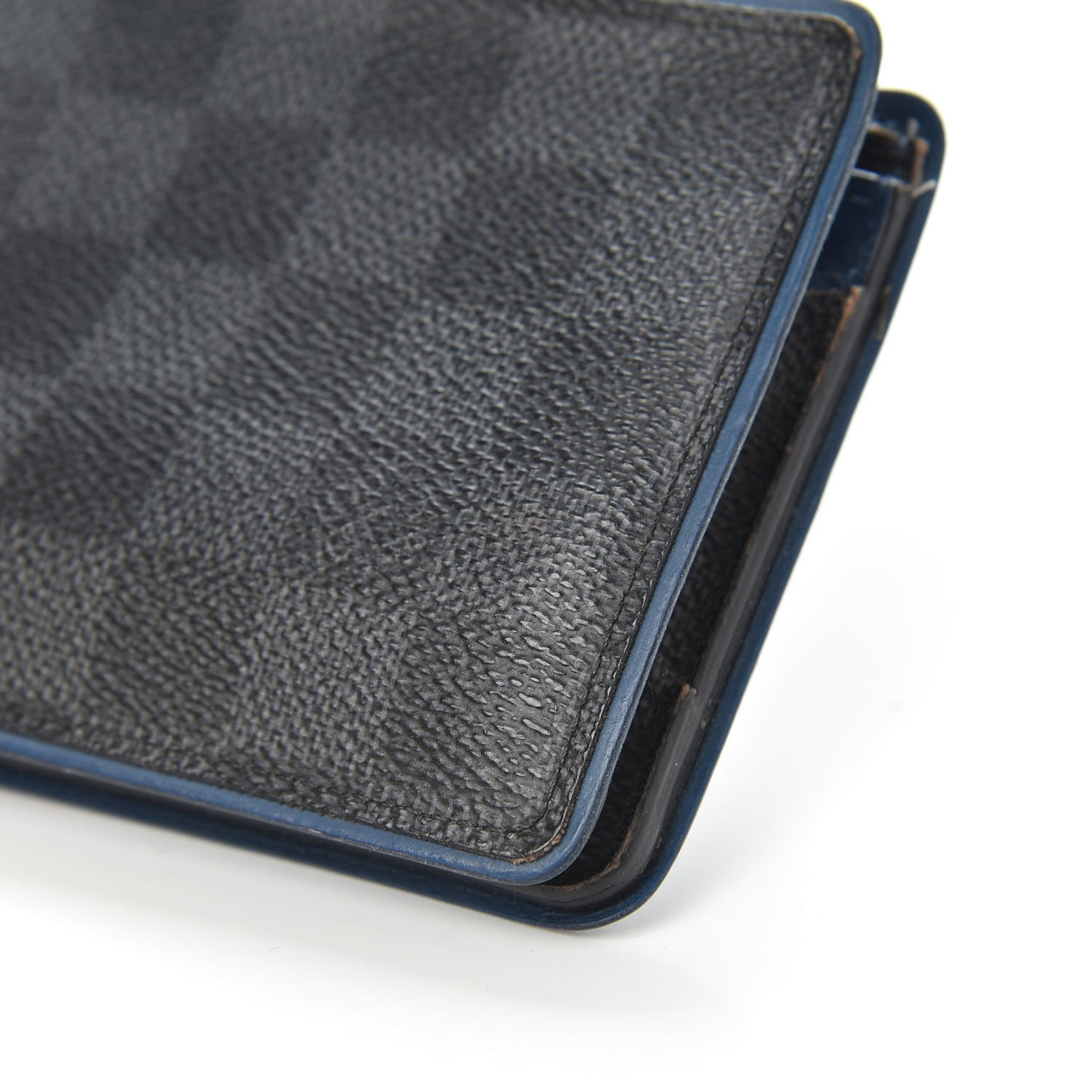 Damier Graphite Multiple Wallet Blue