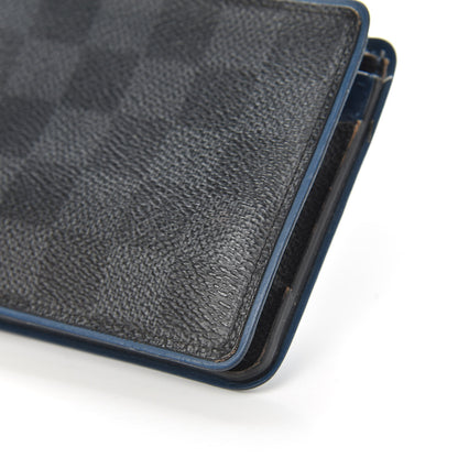 Louis Vuitton Damier Graphite Multiple Wallet Blue 8 of 10