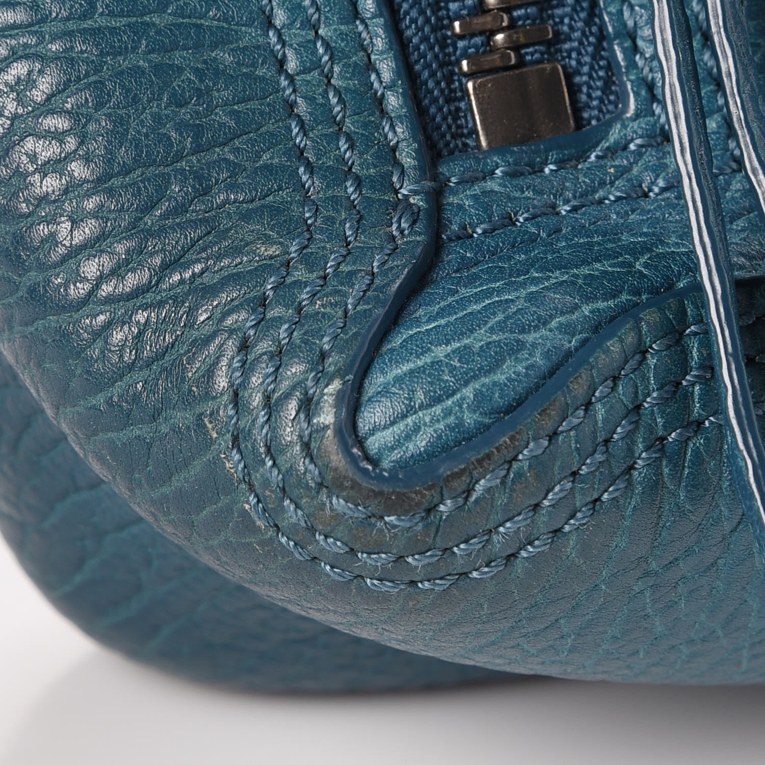 3.1 Phillip Lim 3.1 Textured Calfskin Mini Pashli Satchel Nile 14 of 15