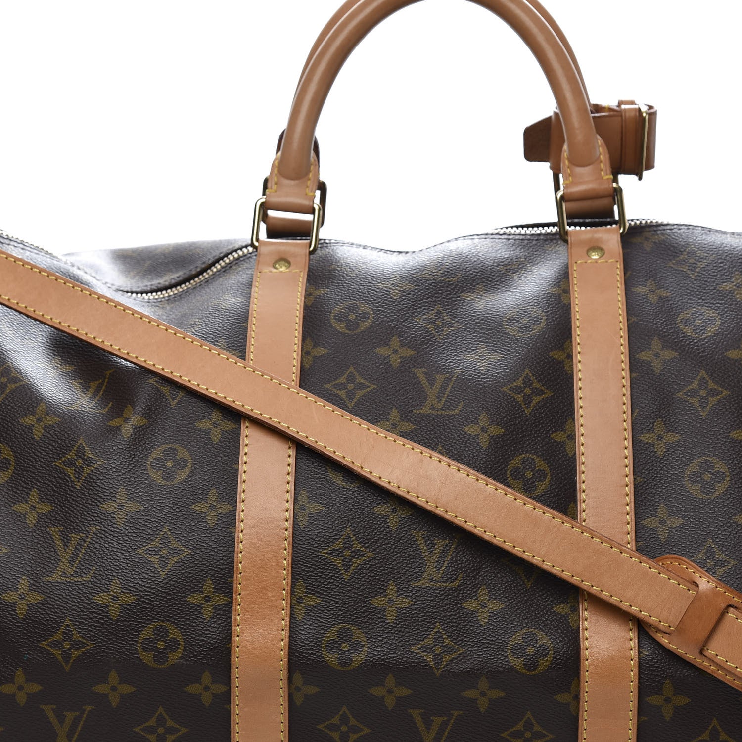 Louis Vuitton Monogram Keepall Bandouliere 60 8 of 12