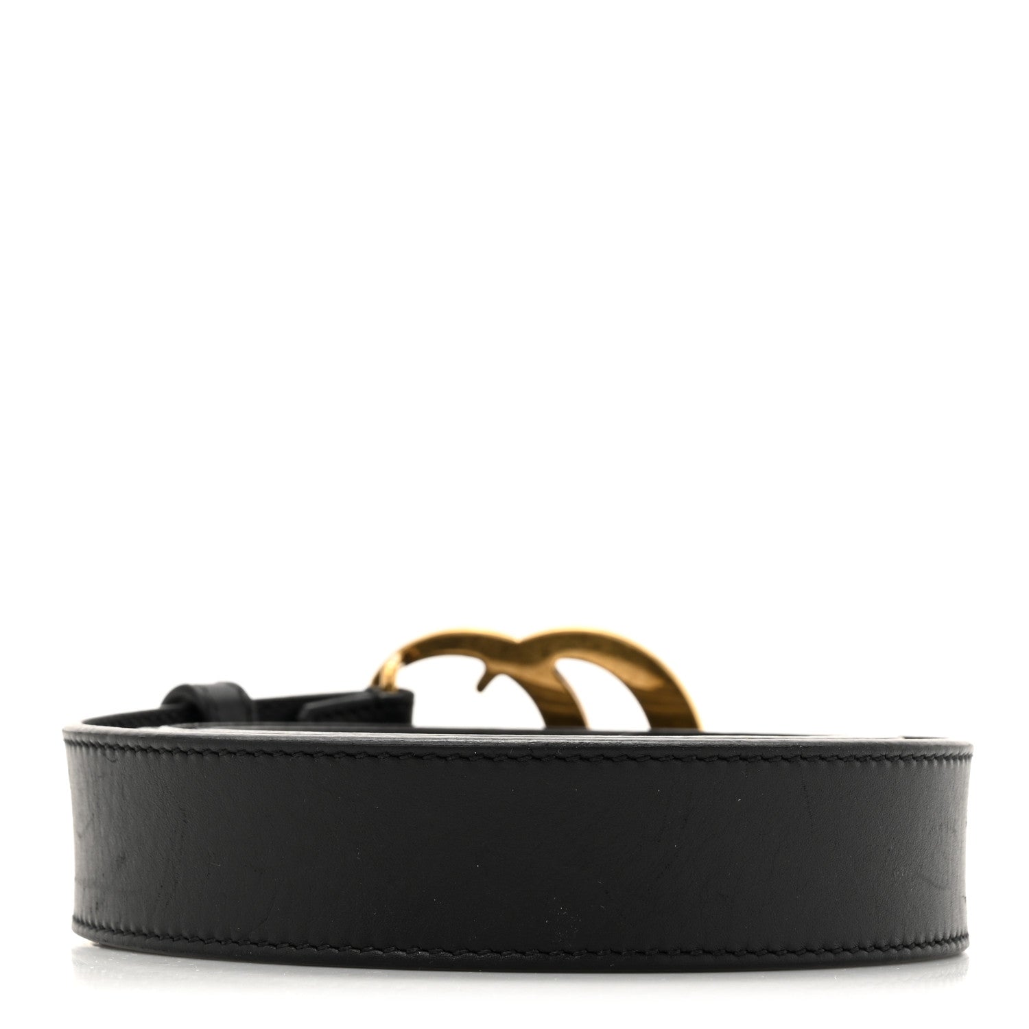 Gucci Calfskin Double G 40mm Belt 120 48 Black 2 of 6