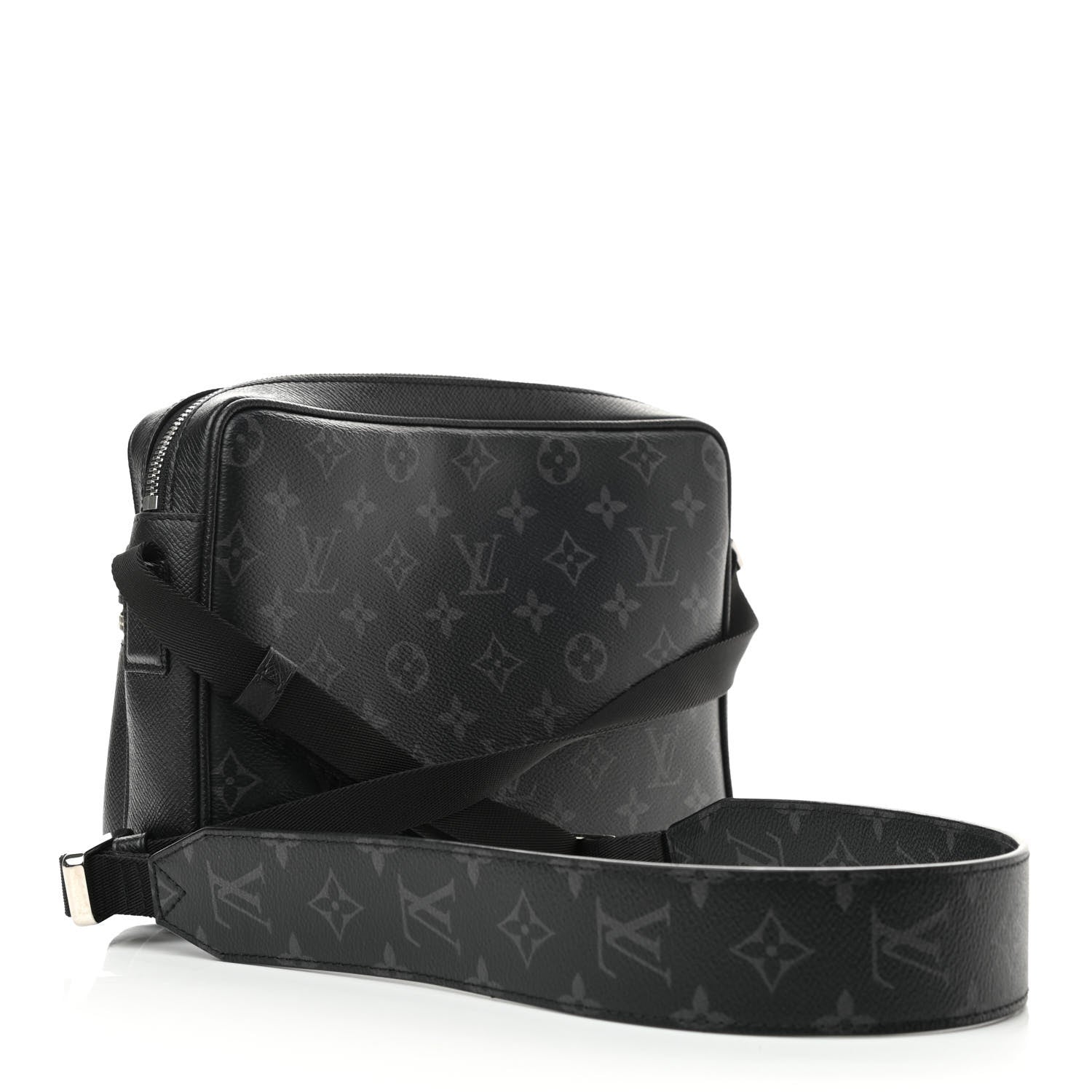 Louis Vuitton Taiga Monogram Eclipse Outdoor Messenger Black 3 of 10