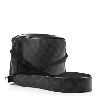 Louis Vuitton Taiga Monogram Eclipse Outdoor Messenger Black 3 of 10