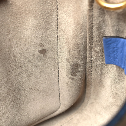 Gucci Soft Suede Small Jackie Shoulder Bag Cerulean Blue 12 of 12