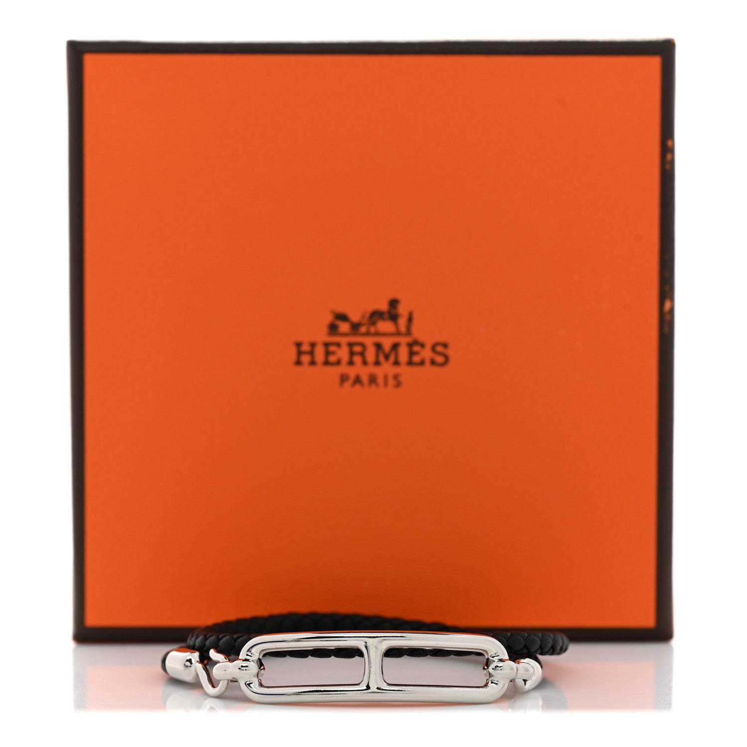 Hermes Swift Roulis Double Tour Bracelet T1 Black 5 of 5