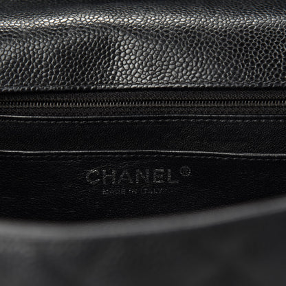 Chanel Caviar Quilted Maxi Single Flap Black 11 of 13