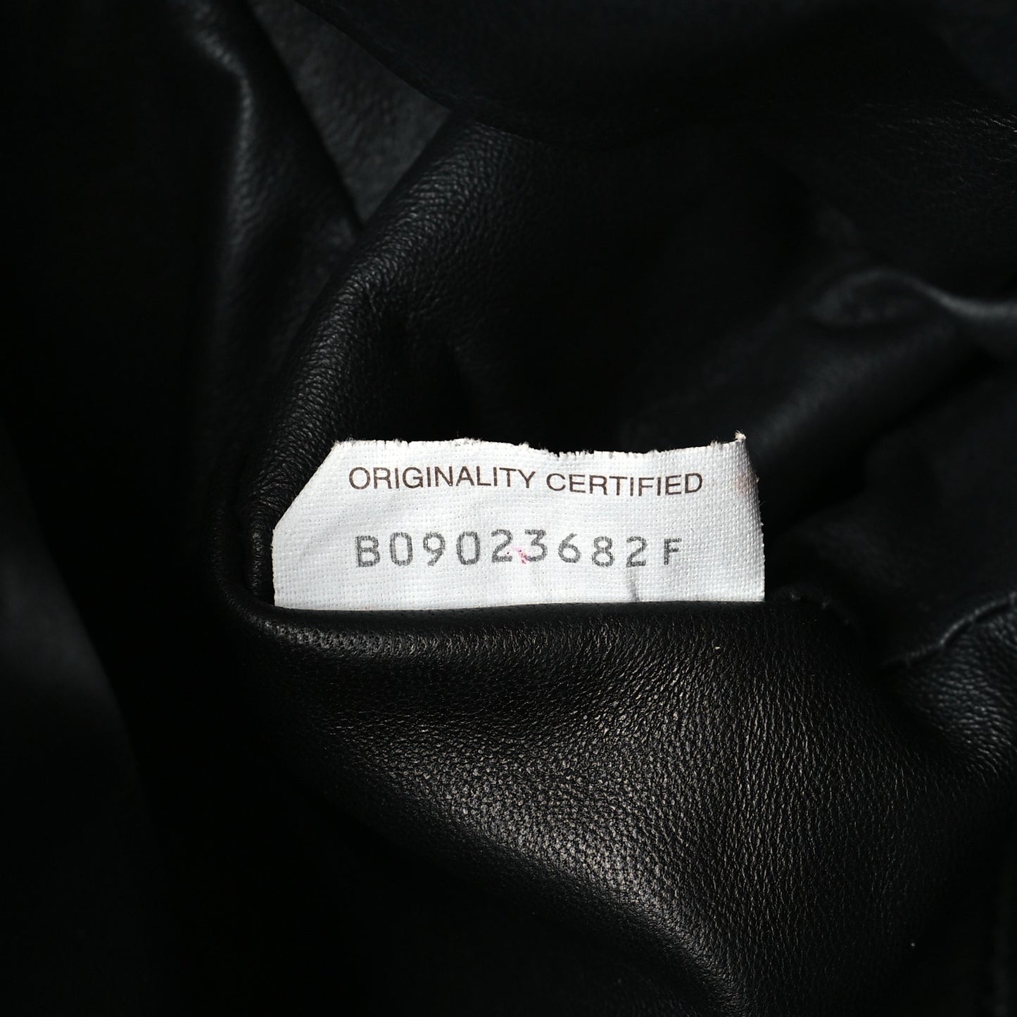 Nappa Maxi Intreccio The Pouch Oversized Clutch Black