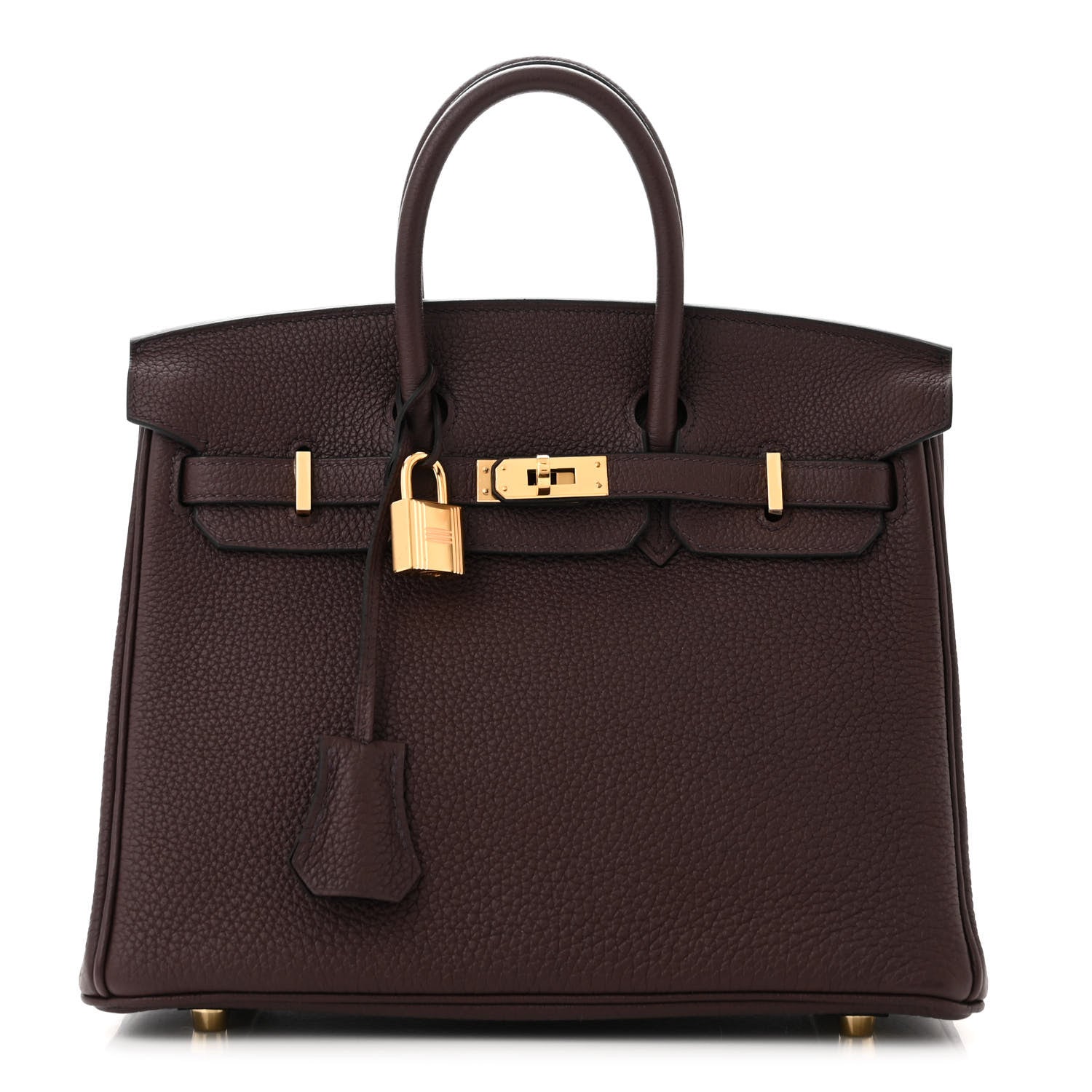 Hermes Togo Birkin 25 Rouge Sellier 1 of 11