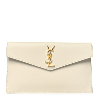 Saint Laurent Grain De Poudre Uptown Pouch Crema Soft 1 of 8