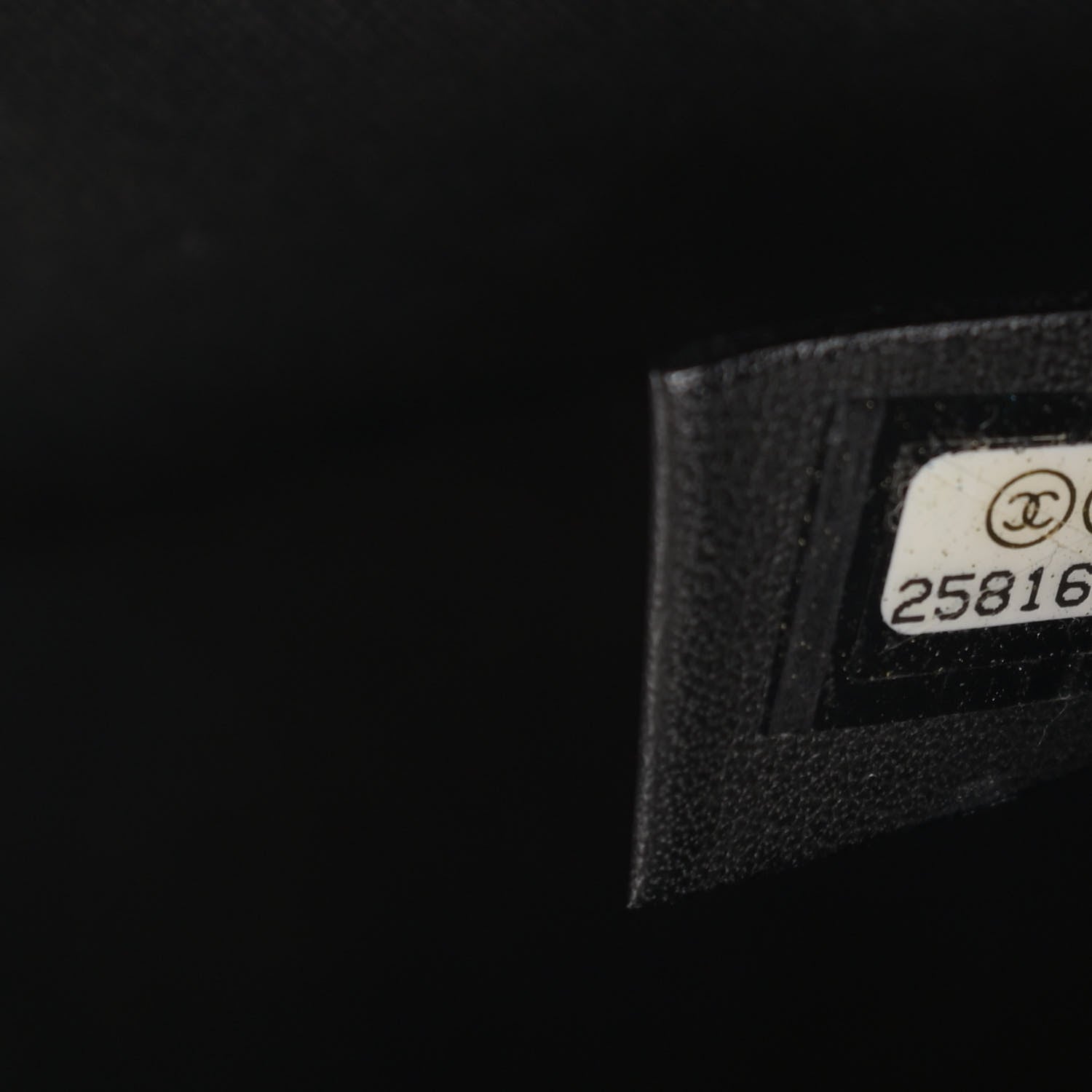 Chanel Aged Calfskin Quilted Shoulder Bag Black 7 of 13