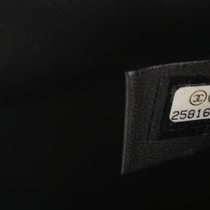 Chanel Aged Calfskin Quilted Shoulder Bag Black 7 of 13