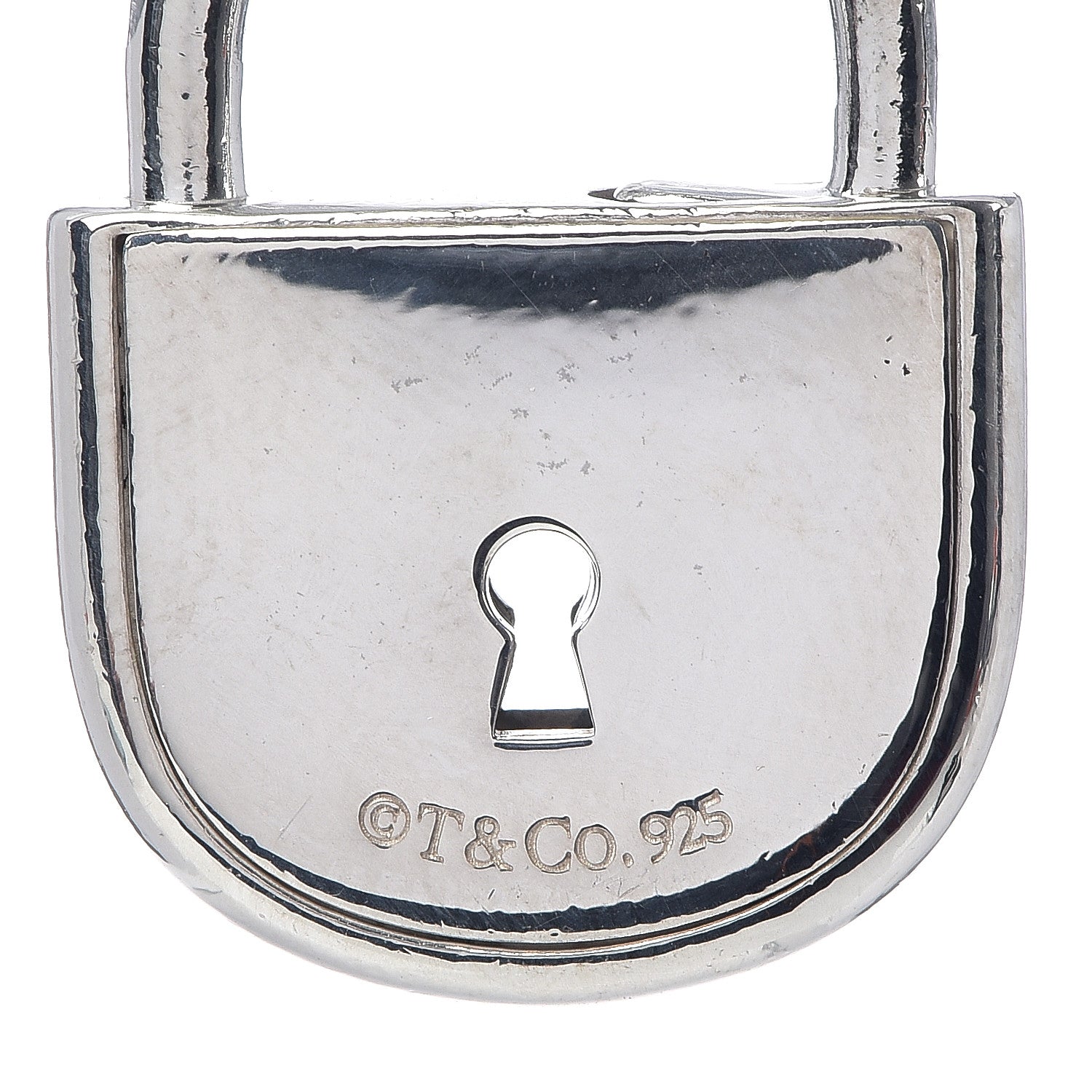Tiffany Sterling Silver Lock Charm Bracelet 4 of 4