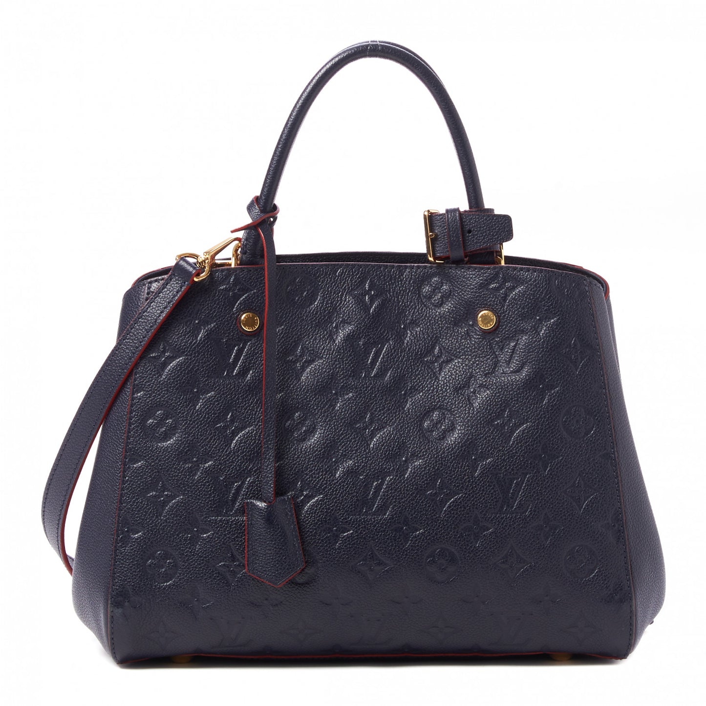 Empreinte Montaigne MM Marine Rouge