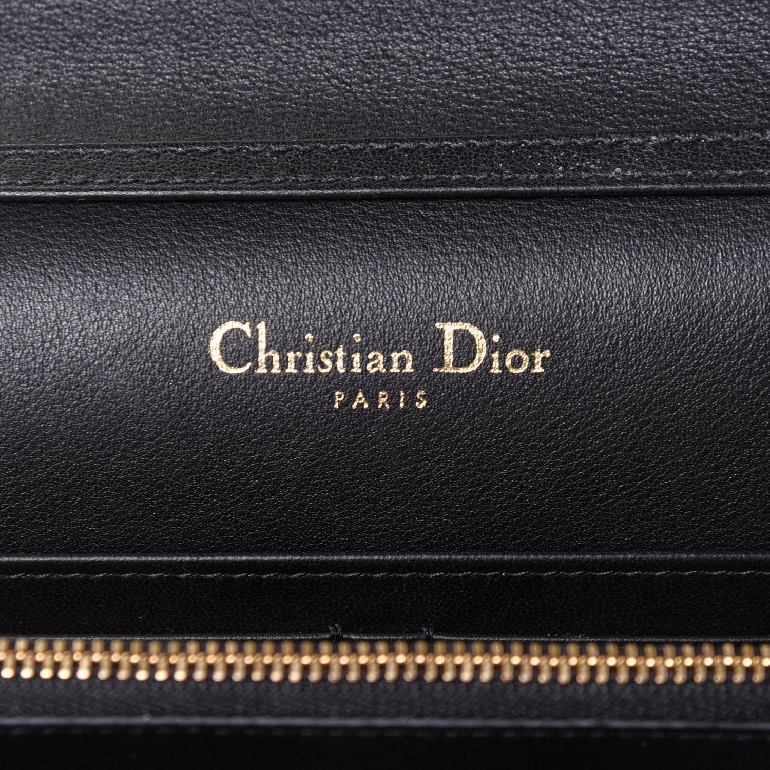 Christian Dior Patent 30 Montaigne Pouch Black 6 of 10