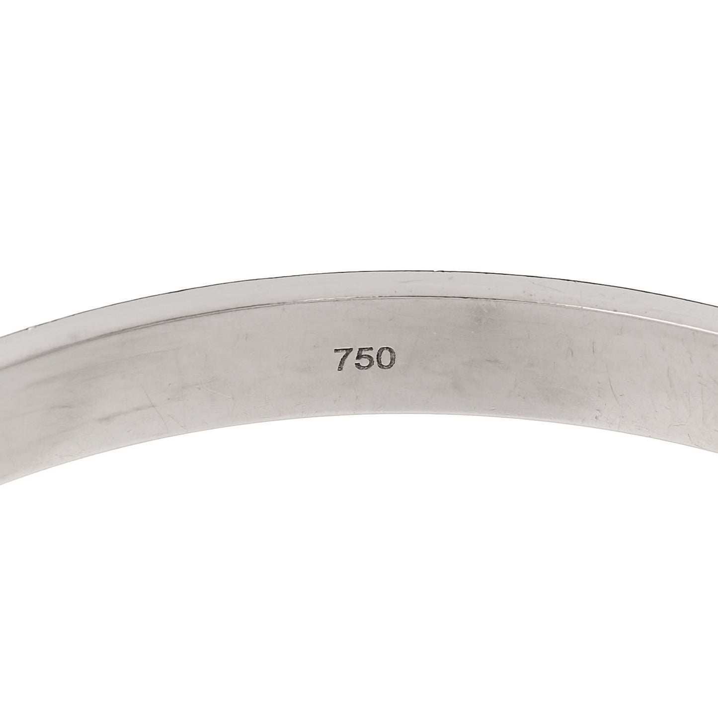 18K White Gold LOVE Bracelet 17