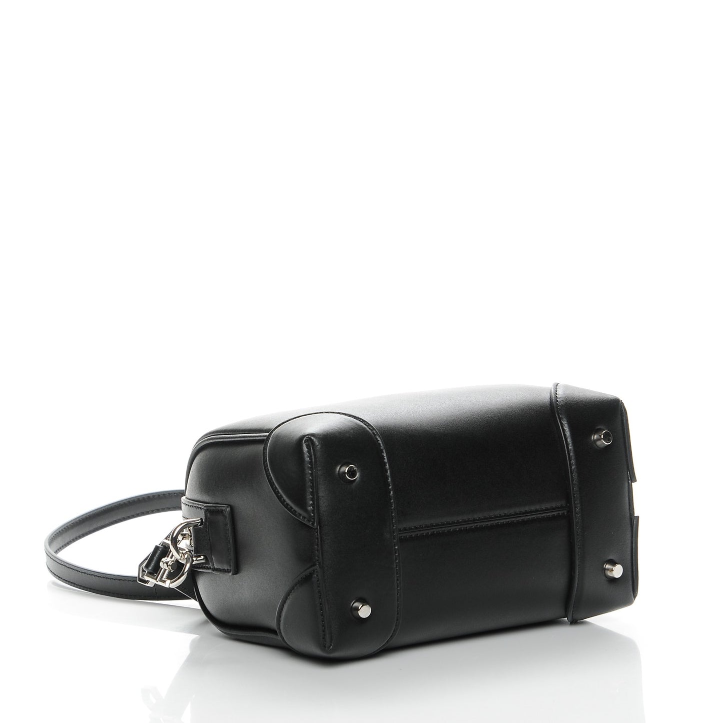 Calfskin Star Micro Lucrezia Black Silver