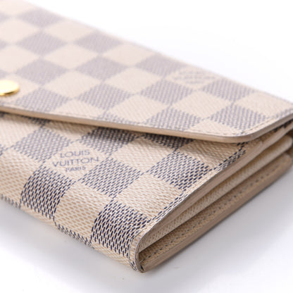 Louis Vuitton Damier Azur Sarah Wallet NM 7 of 8