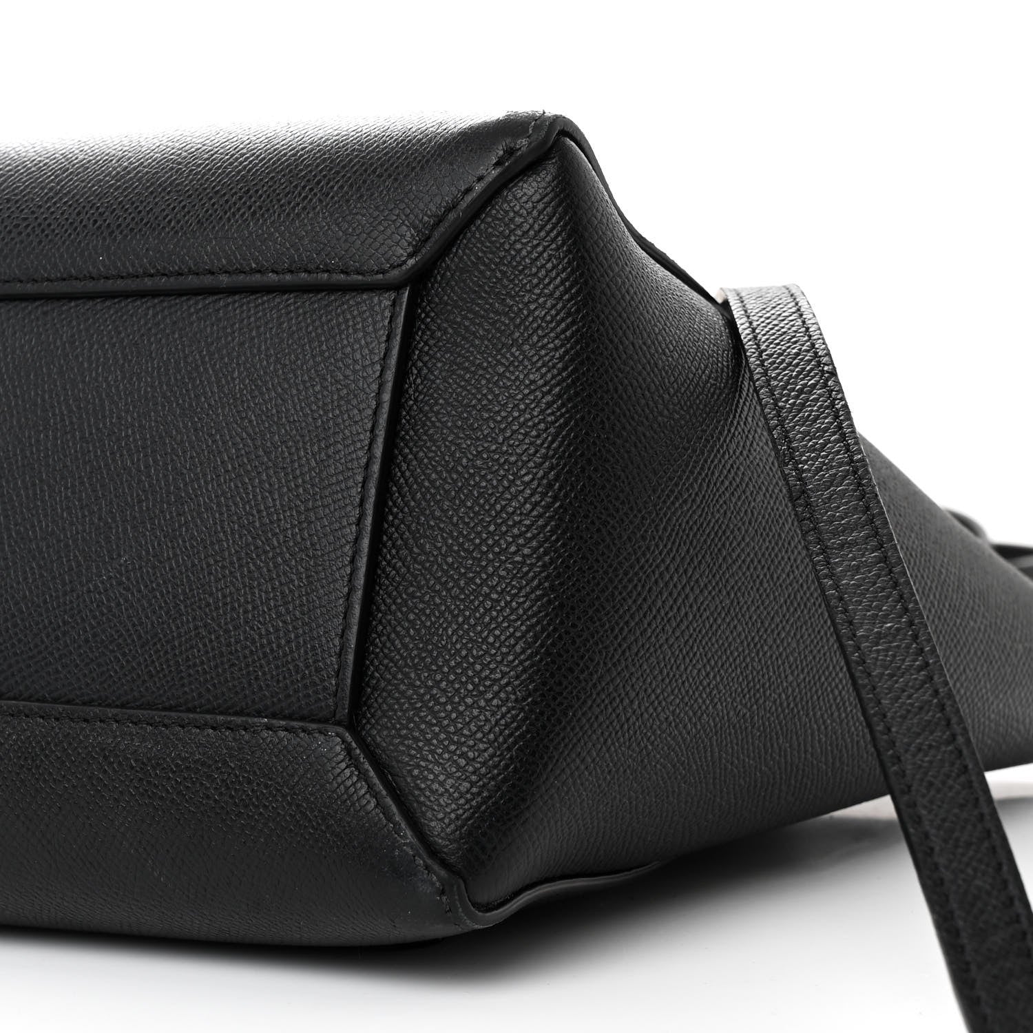 Celine Grained Calfskin Micro Belt Bag Black 10 of 12