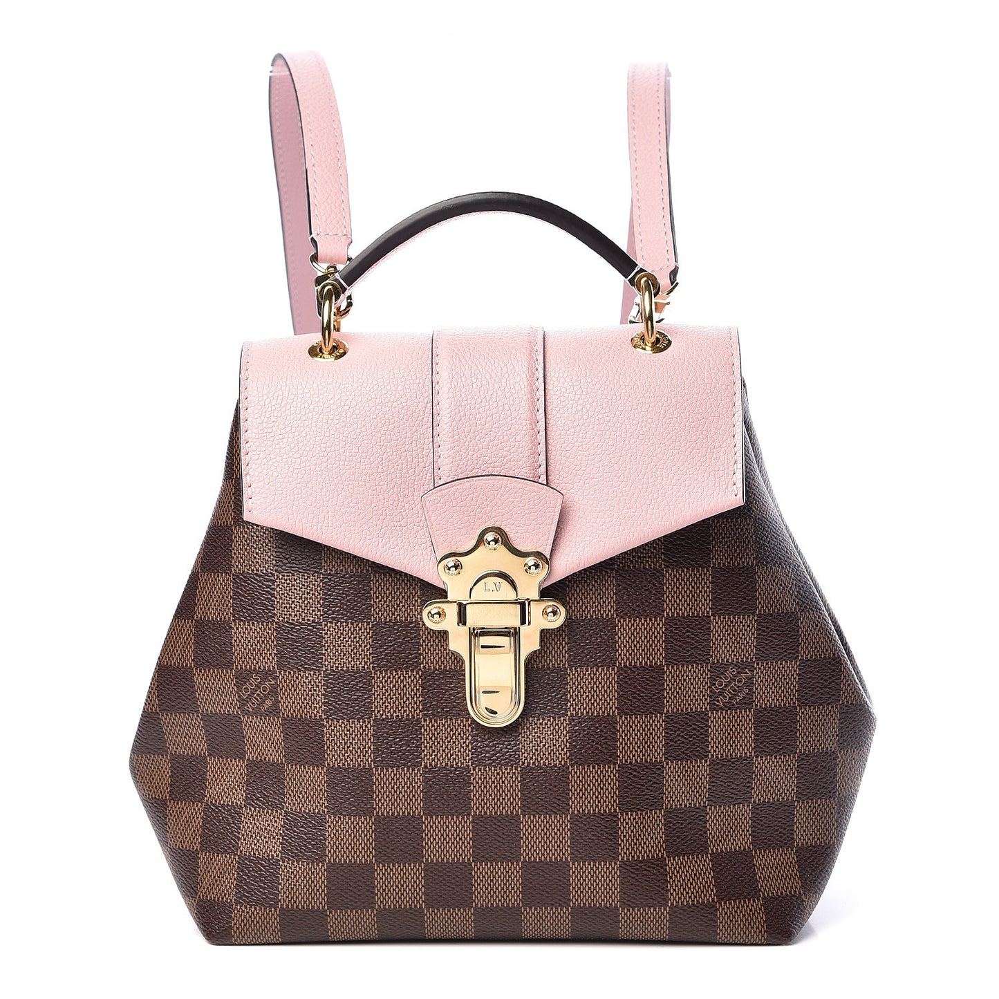 Damier Ebene Clapton Backpack Magnolia