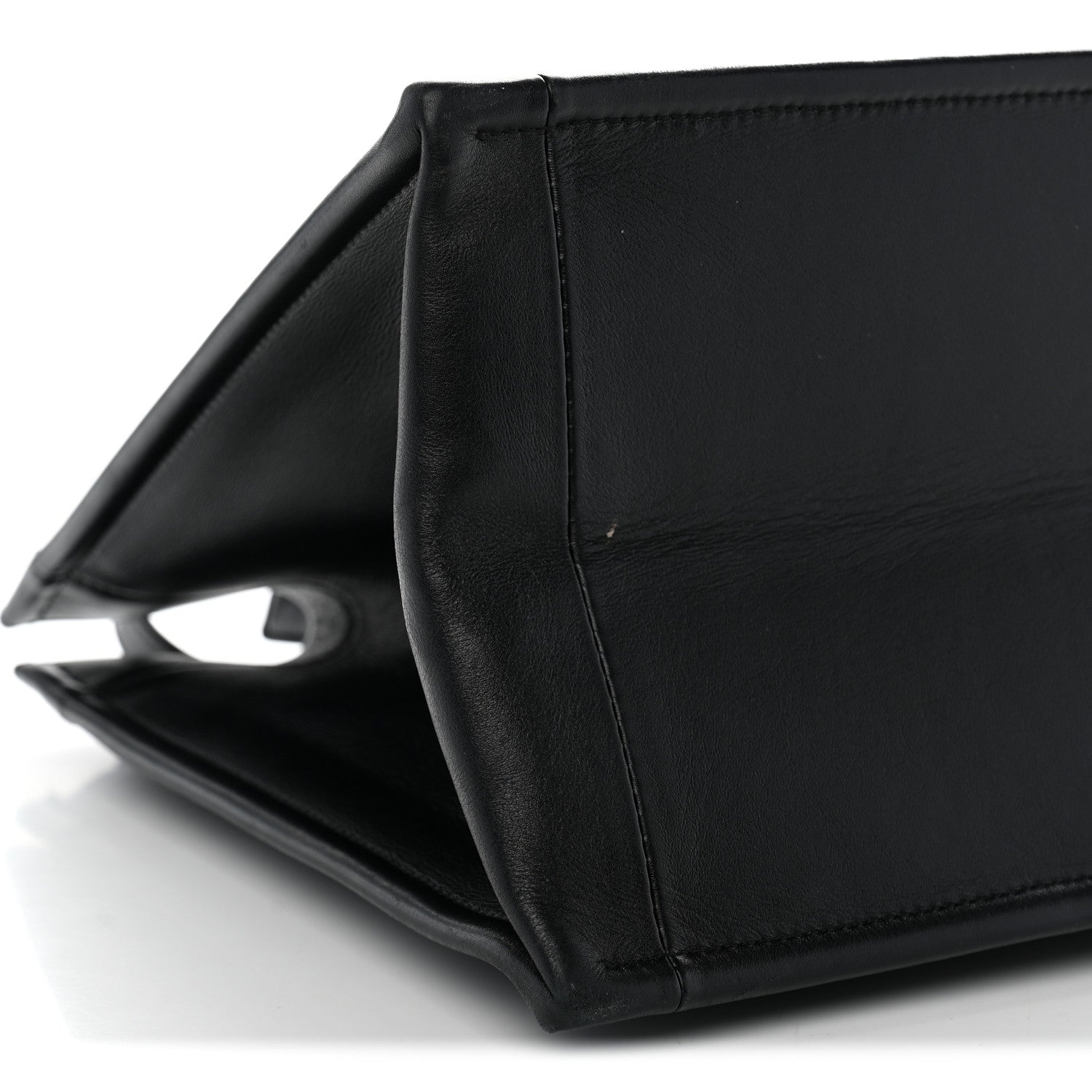 Christian Dior Calfskin Archicannage Medium Essential Tote Black 8 of 11
