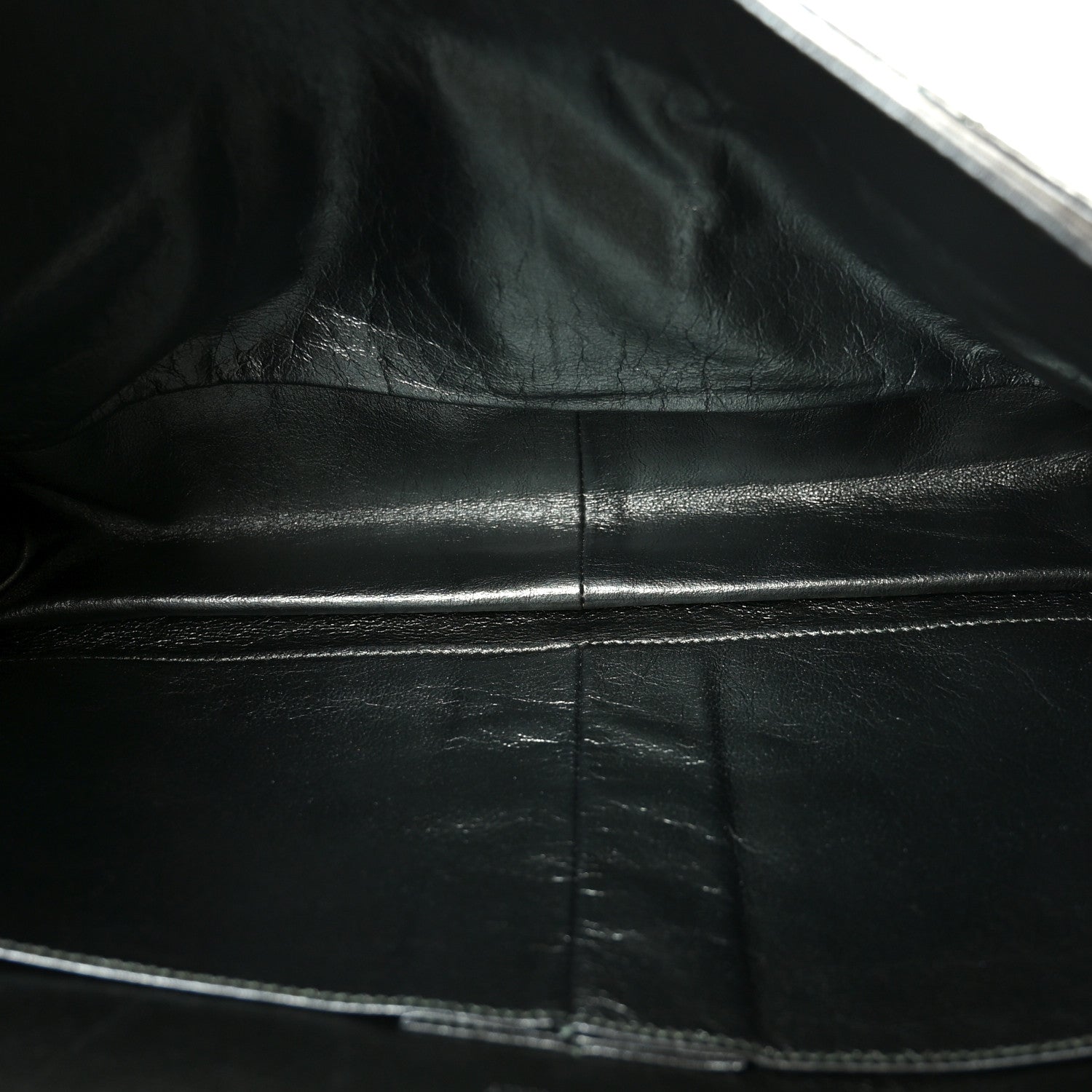 Chanel Metallic Aged Calfskin Quilted 2.55 Reissue 227 Flap Vert Fonce 5 of 10