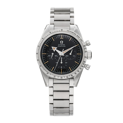 Omega Stainless Steel 38.6mm Speedmaster 1957 Trilogy Chronograph Automatic Watch Black 311.10.39.30.01.001 1 of 5