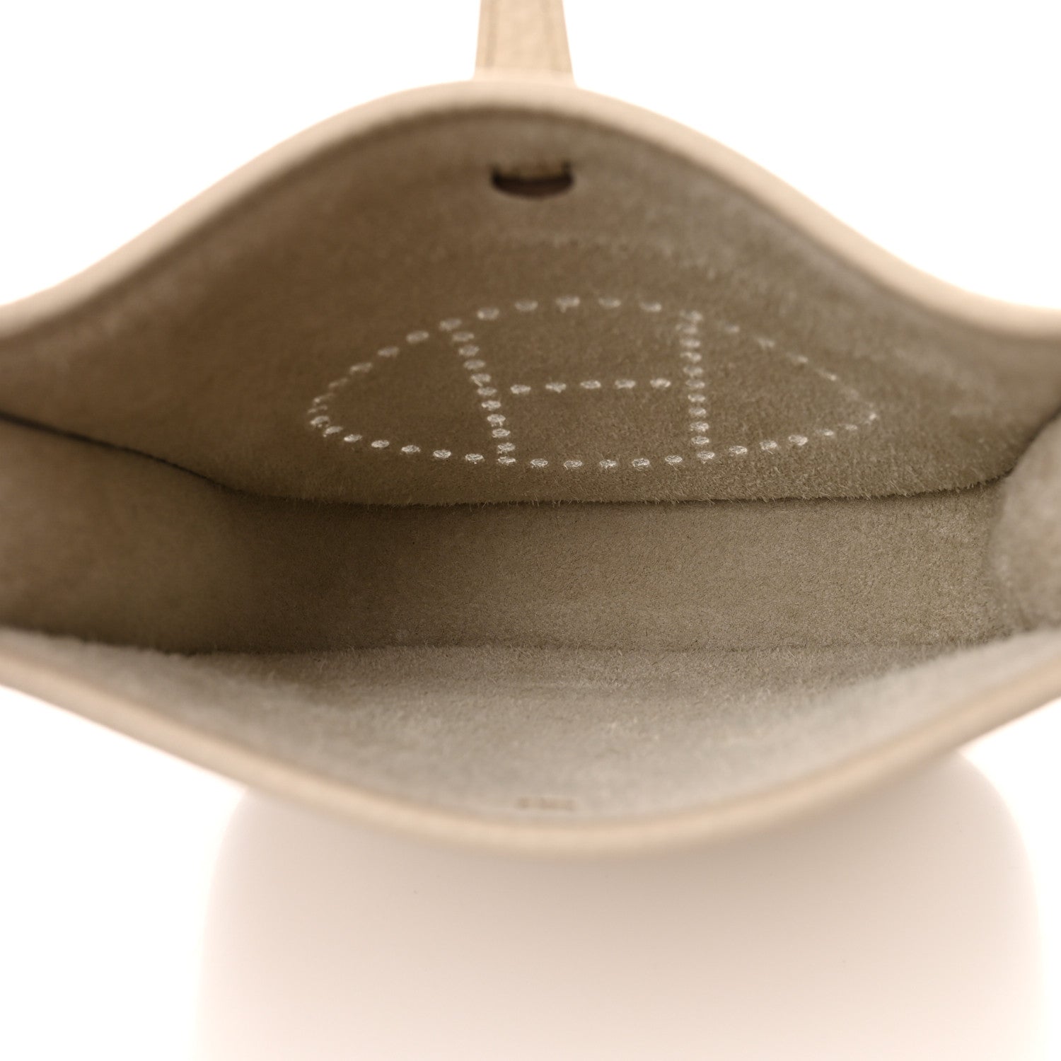 Hermes Taurillon Clemence Evelyne TPM Craie 5 of 11