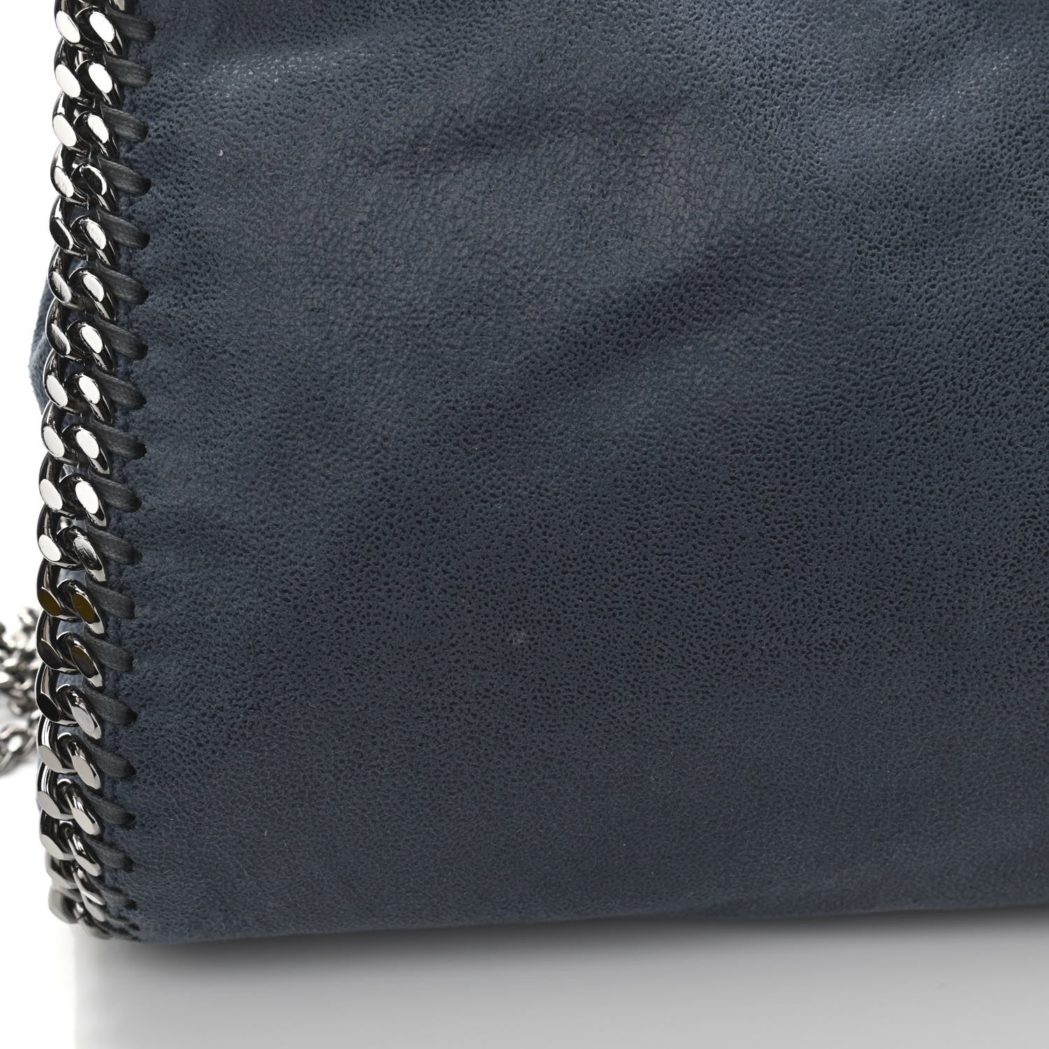 Stella McCartney Shaggy Deer Mini Falabella Fold Over Tote Light Blue 12 of 12