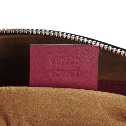 Gucci GG Supreme Monogram Blooms Small Boston Beige Multicolor Dry Rose 7 of 7