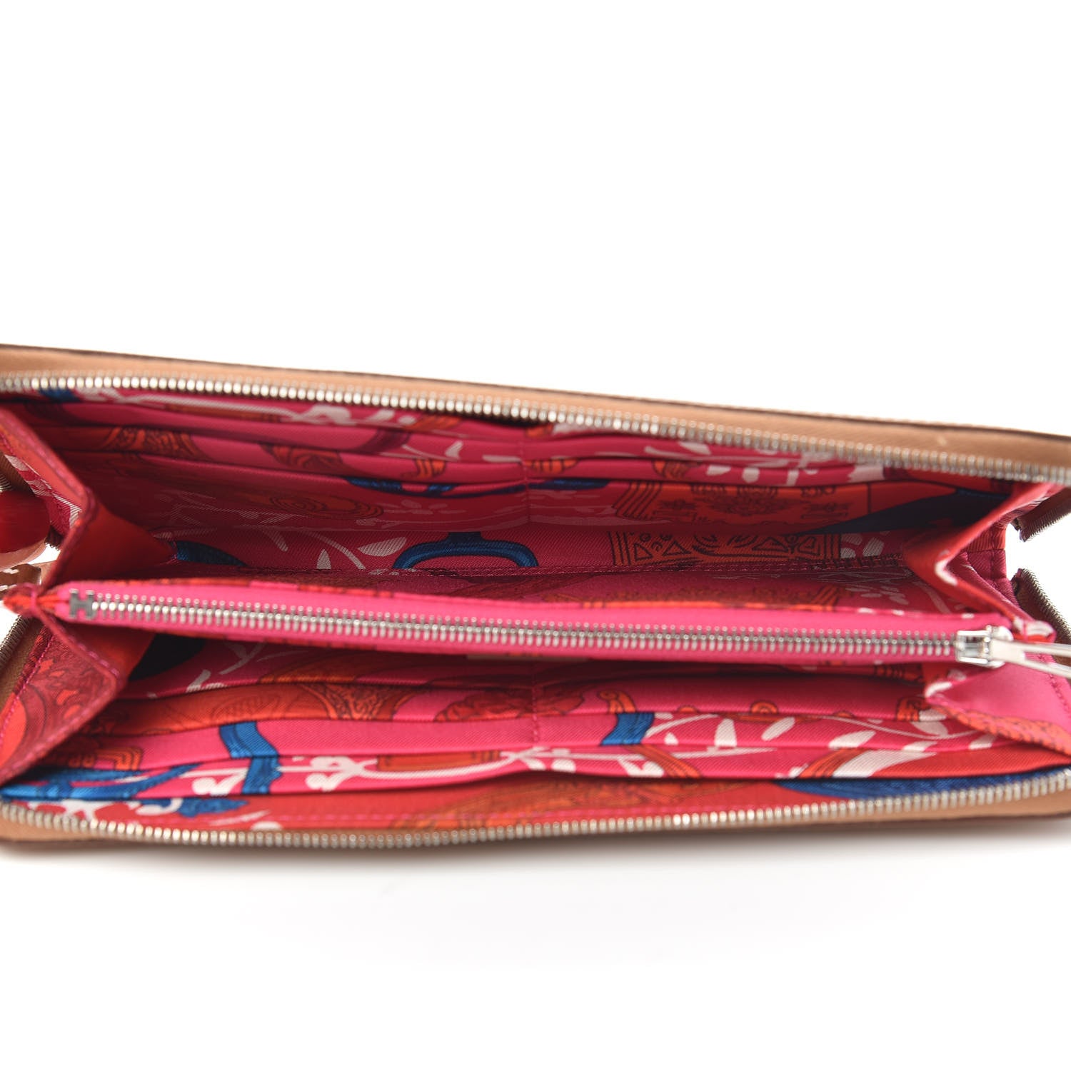 Hermes Epsom Silk'In Wallet Gold 5 of 7