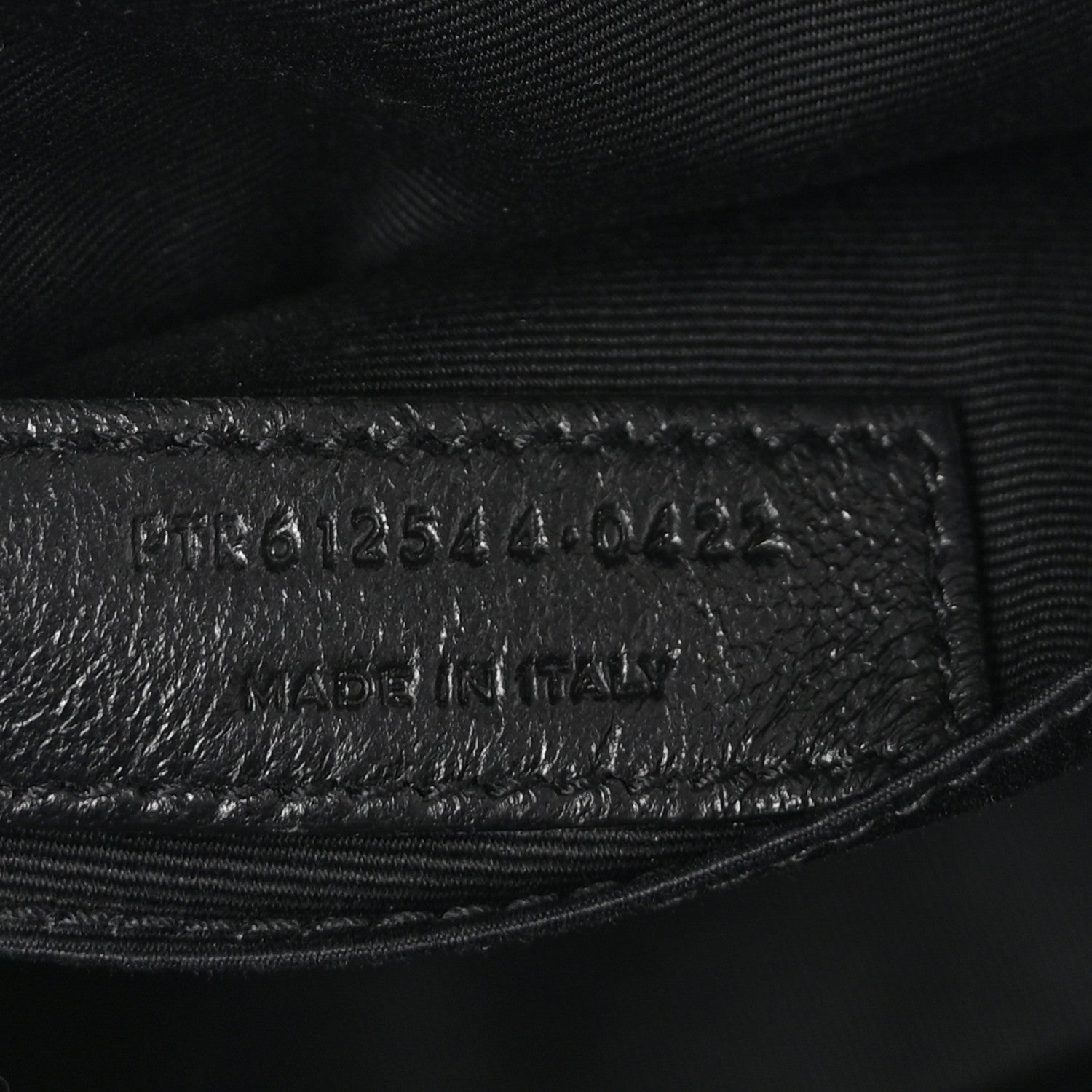 Saint Laurent Calfskin Matelasse Monogram Lou Camera Bag Black 7 of 10
