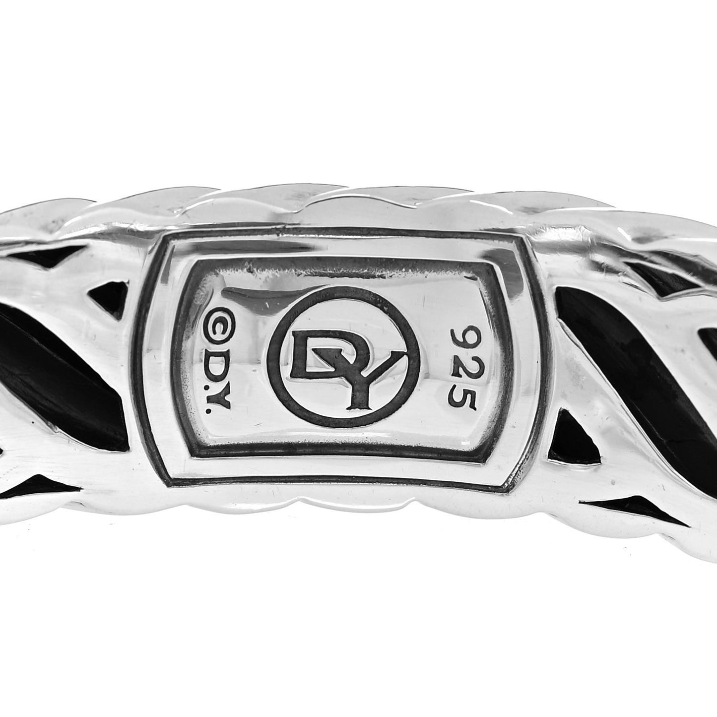 Sterling Silver Hematine 15mm Waverly Bracelet