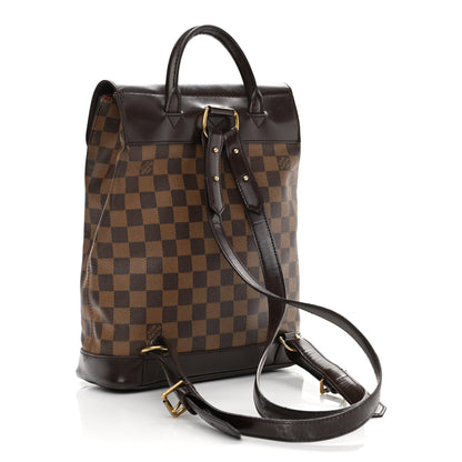 Louis Vuitton Damier Ebene Soho Backpack 3 of 18