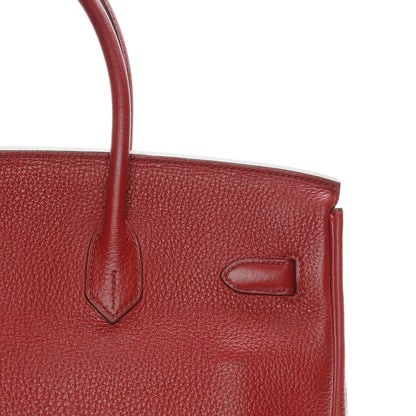 Hermes Togo Birkin 35 Rouge Garance 22 of 24