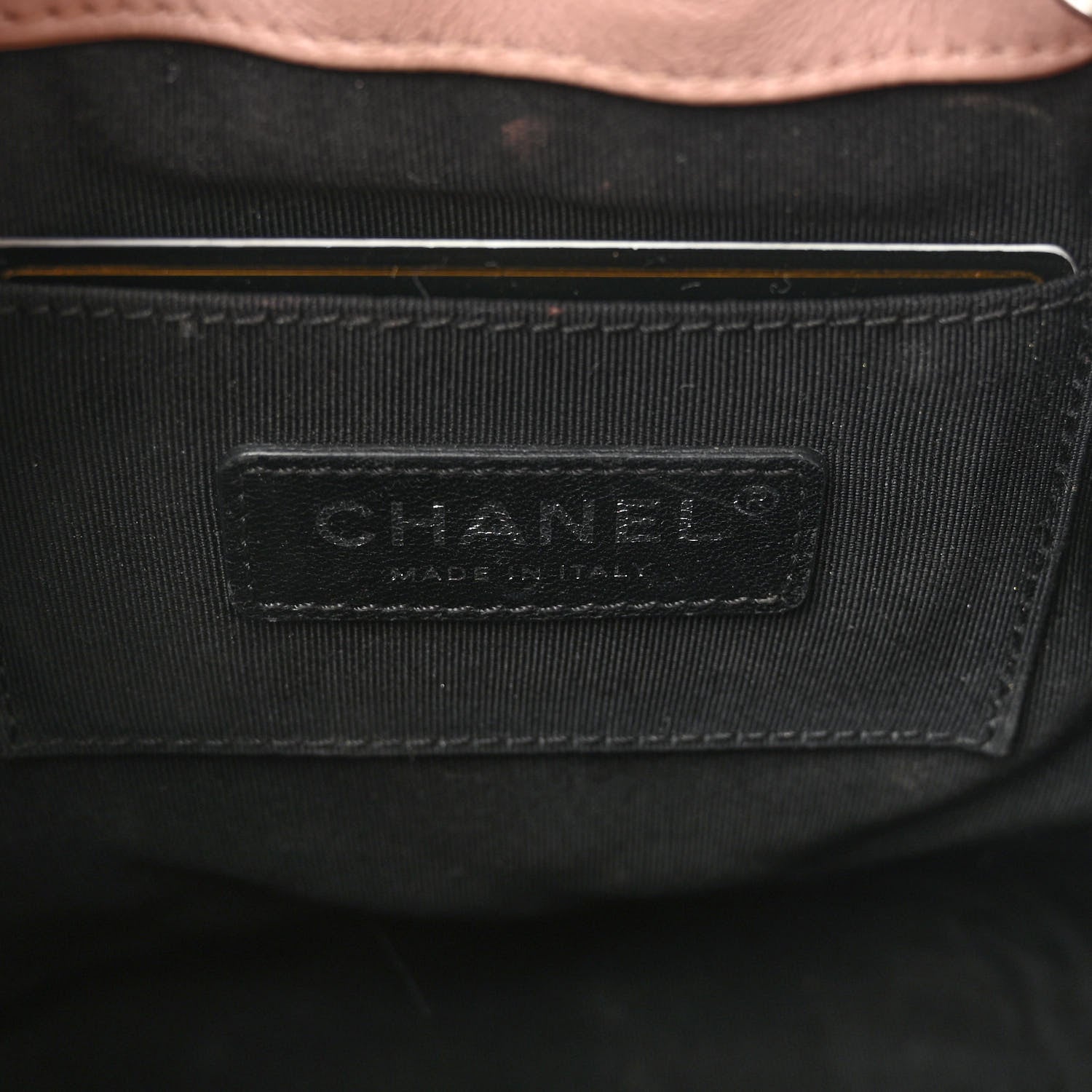 Chanel Lambskin Quilted Cuba Drawstring Tote Multicolor 6 of 12