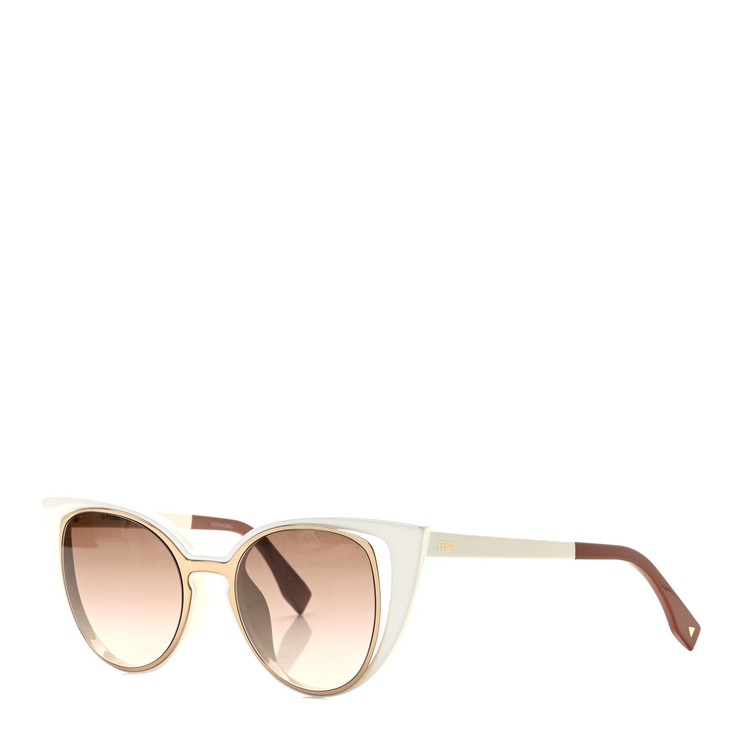 Fendi Cat Eye Paradeyes Sunglasses White 1 of 8