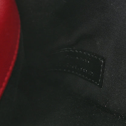 Saint Laurent Grain De Poudre Uptown Pouch Opyum Red 7 of 8