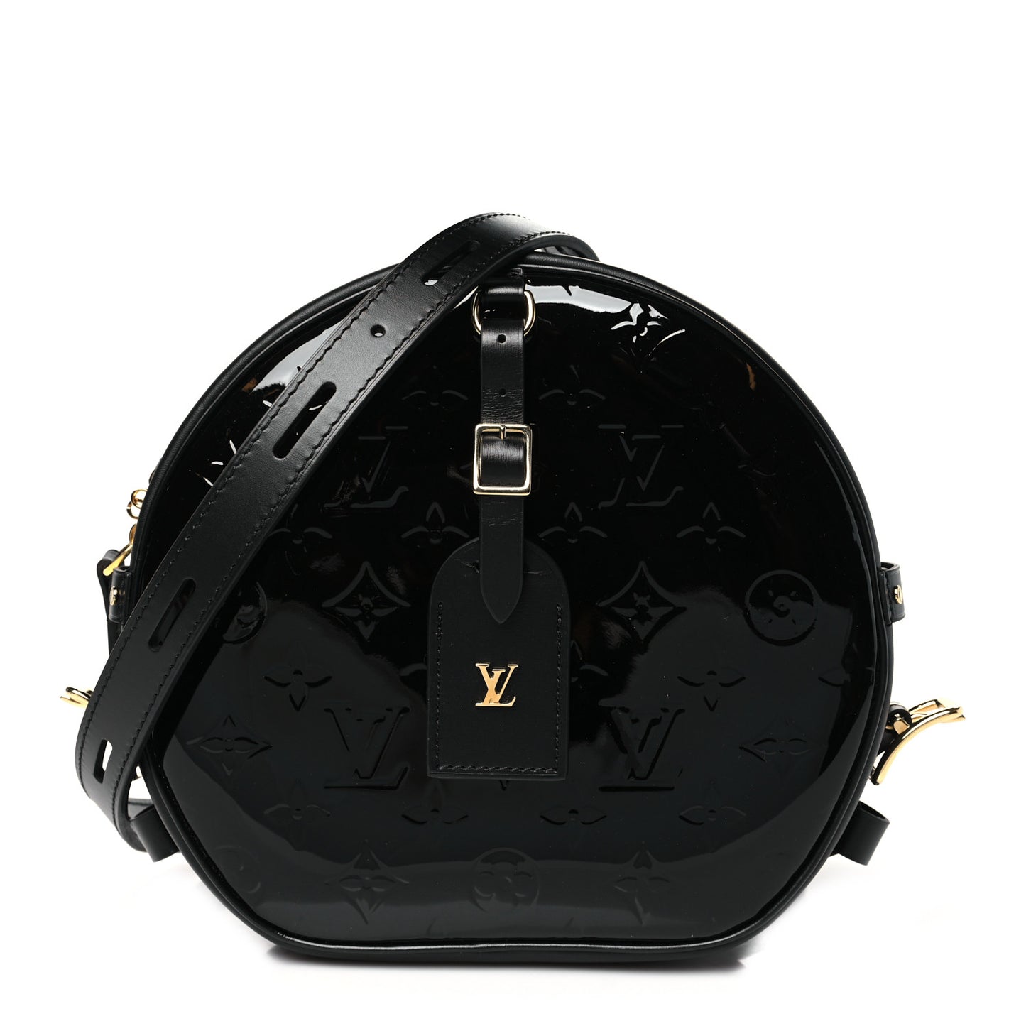 Vernis Boite Chapeau Souple MM Black