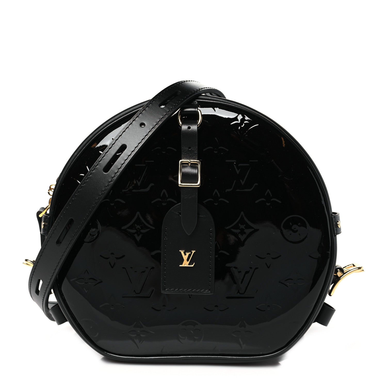 Louis Vuitton Vernis Boite Chapeau Souple MM Black 1 of 10