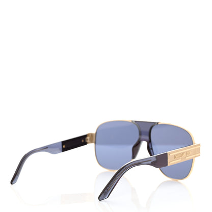 Christian Dior Diorsignature A3U Sunglasses Gold Blue 4 of 5