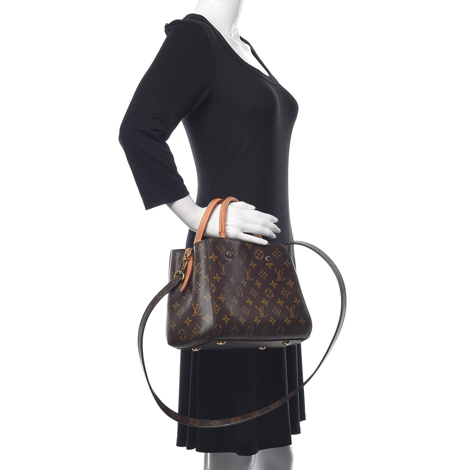 Louis Vuitton Monogram Montaigne BB 2 of 12