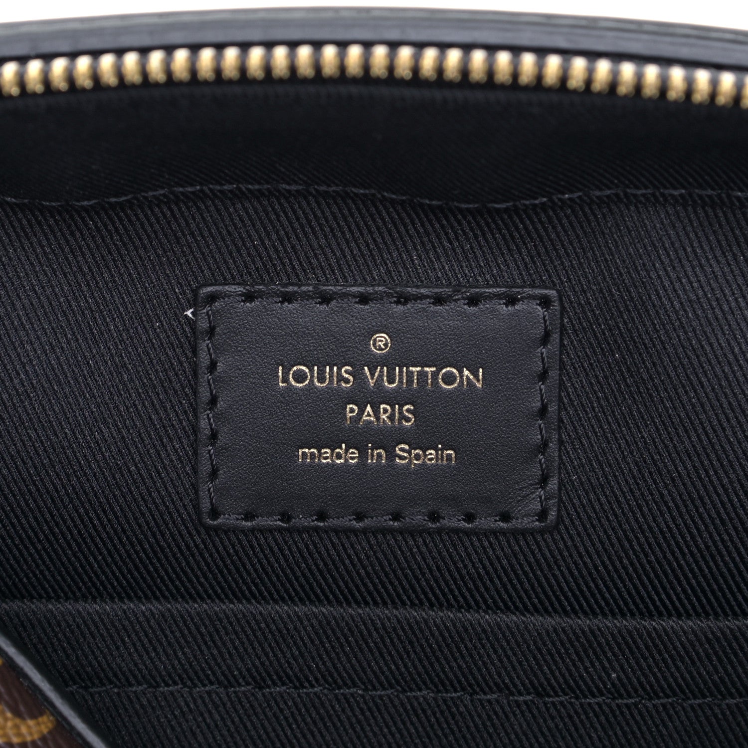 Louis Vuitton Monogram Saintonge Black 5 of 5