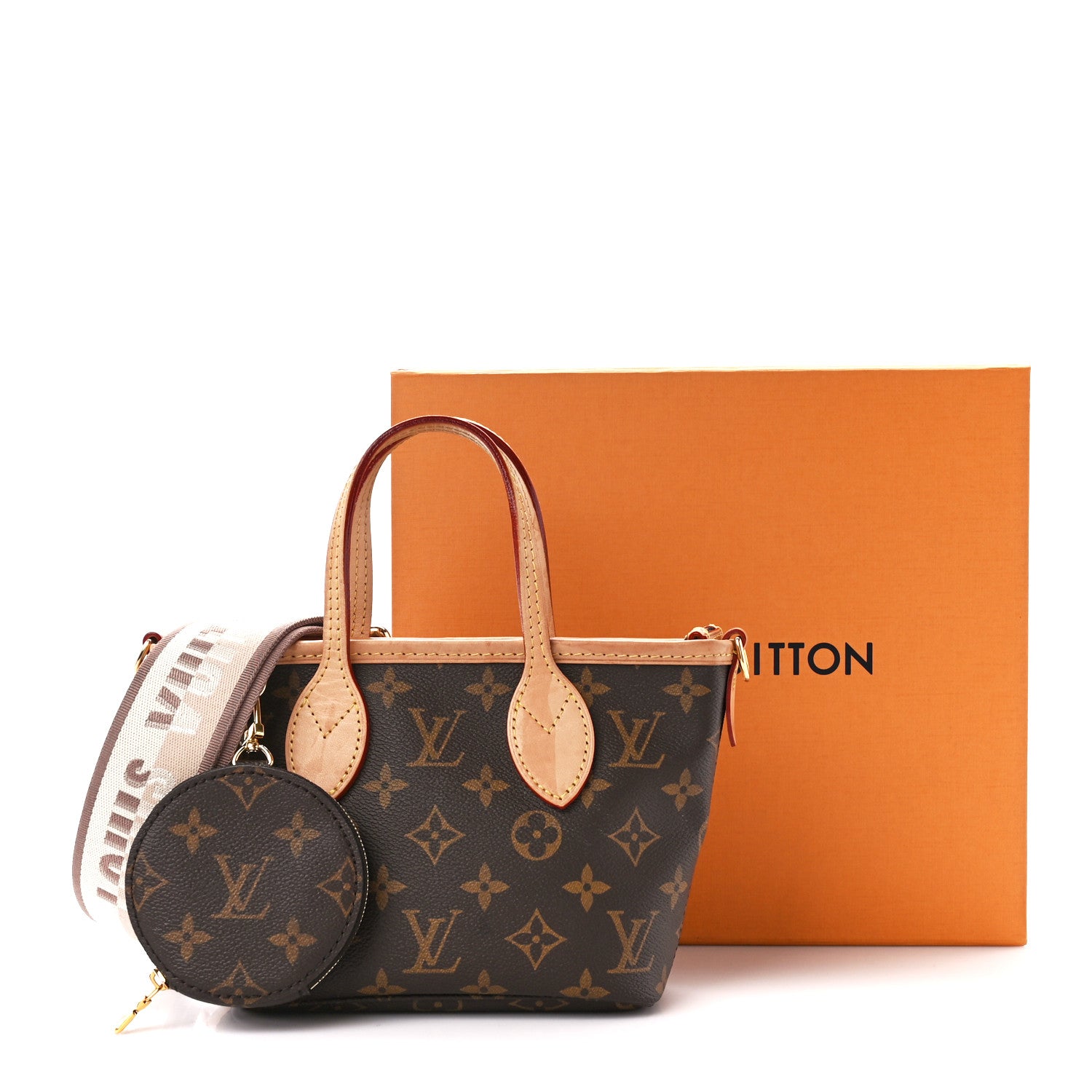 Louis Vuitton Monogram Neverfull BB Beige 15 of 15