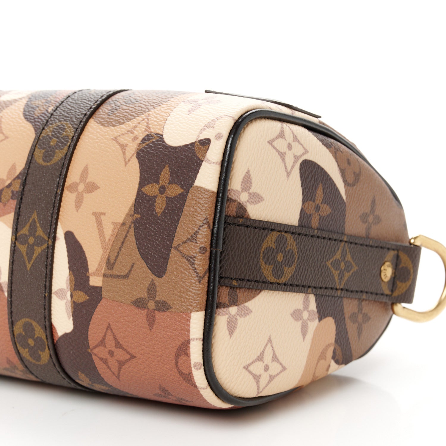 Louis Vuitton Monogram Portrait Keepall Bandouliere 25 Brown