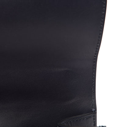 Gucci Vitello Fontanella Web Small Sylvie Shoulder Bag Blue Agata 9 of 20