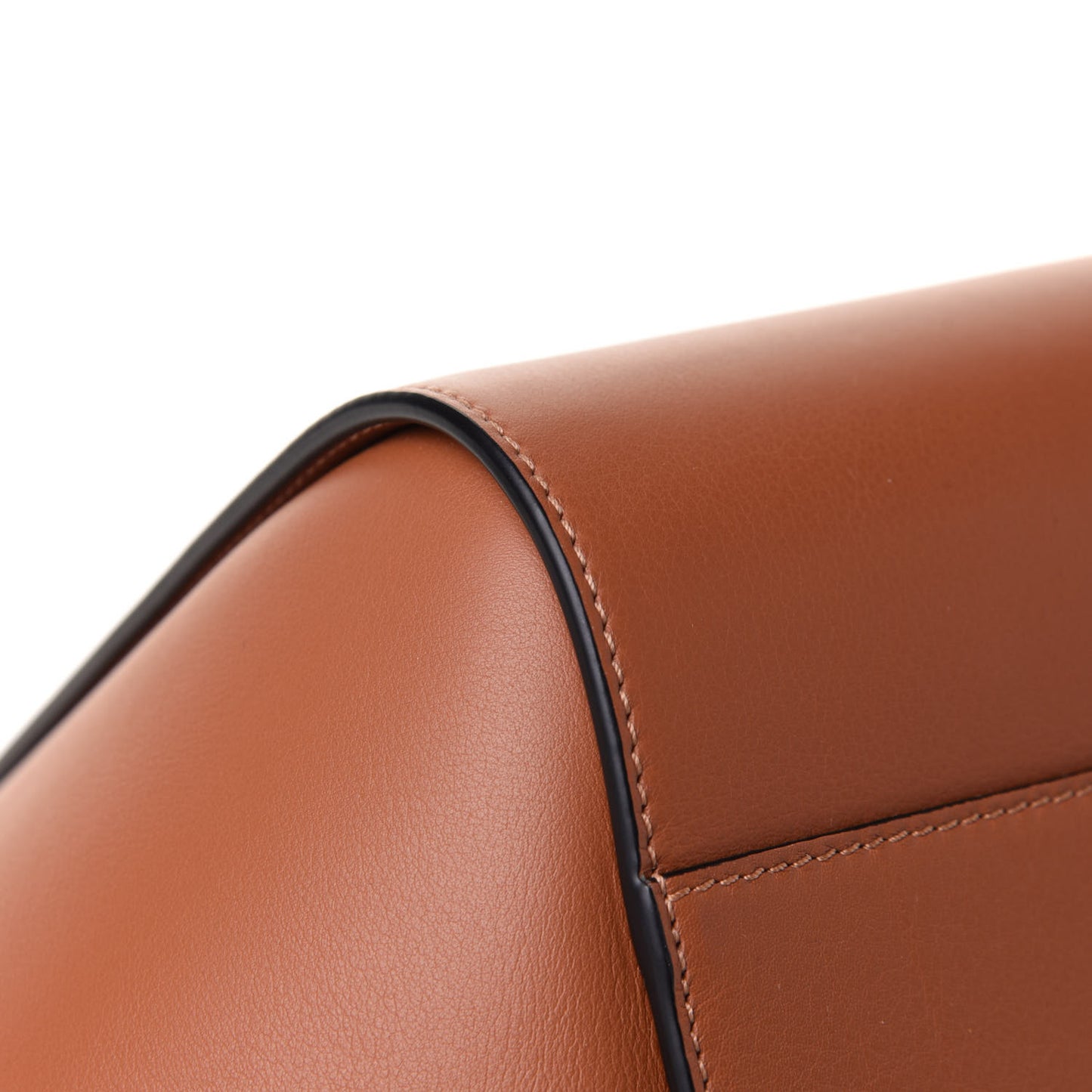 Calfskin Small Hammock Shoulder Bag Tan