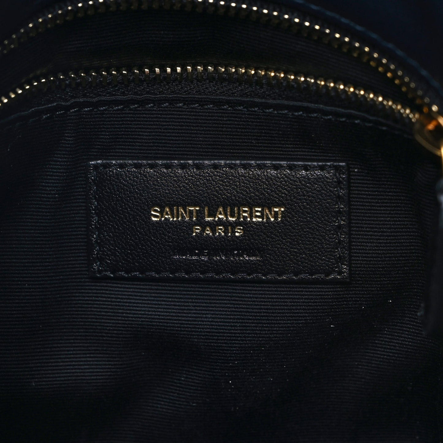 Canvas Quilted Toy Loulou Puffer Monogram Chain Satchel Deep Marine
